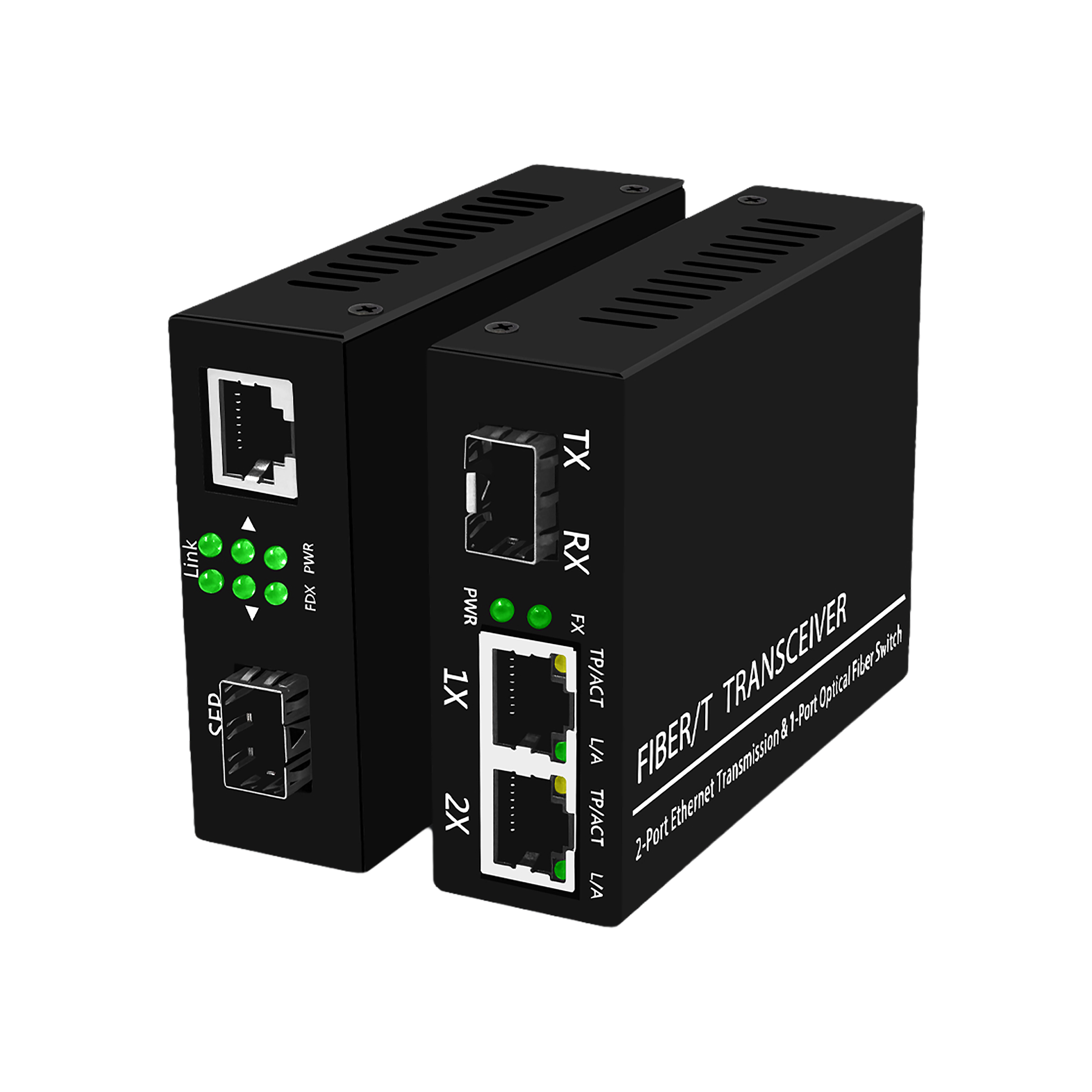 SFP 1光4电/1光2电收发器
