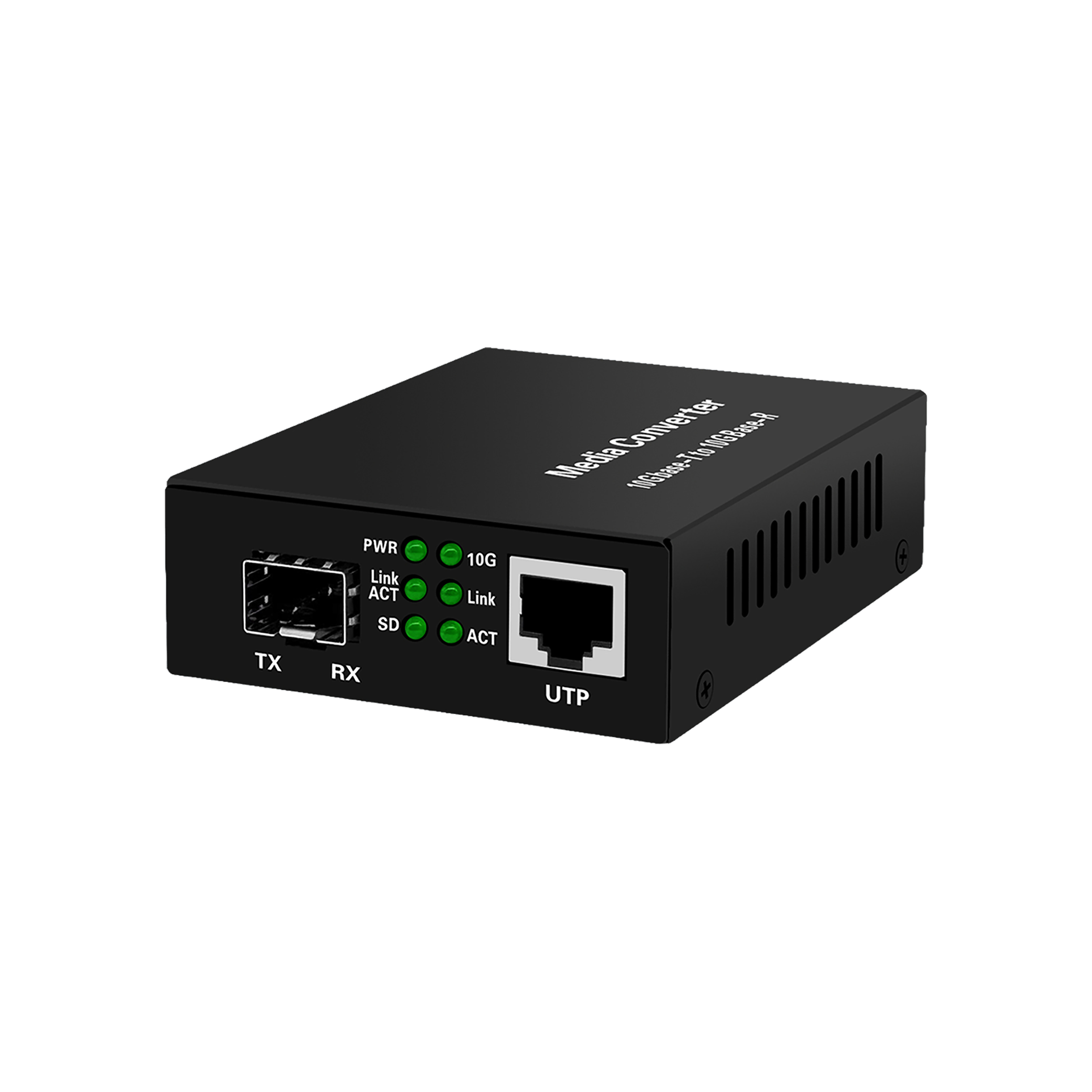 万兆SFP+ 1光1电光纤收发器