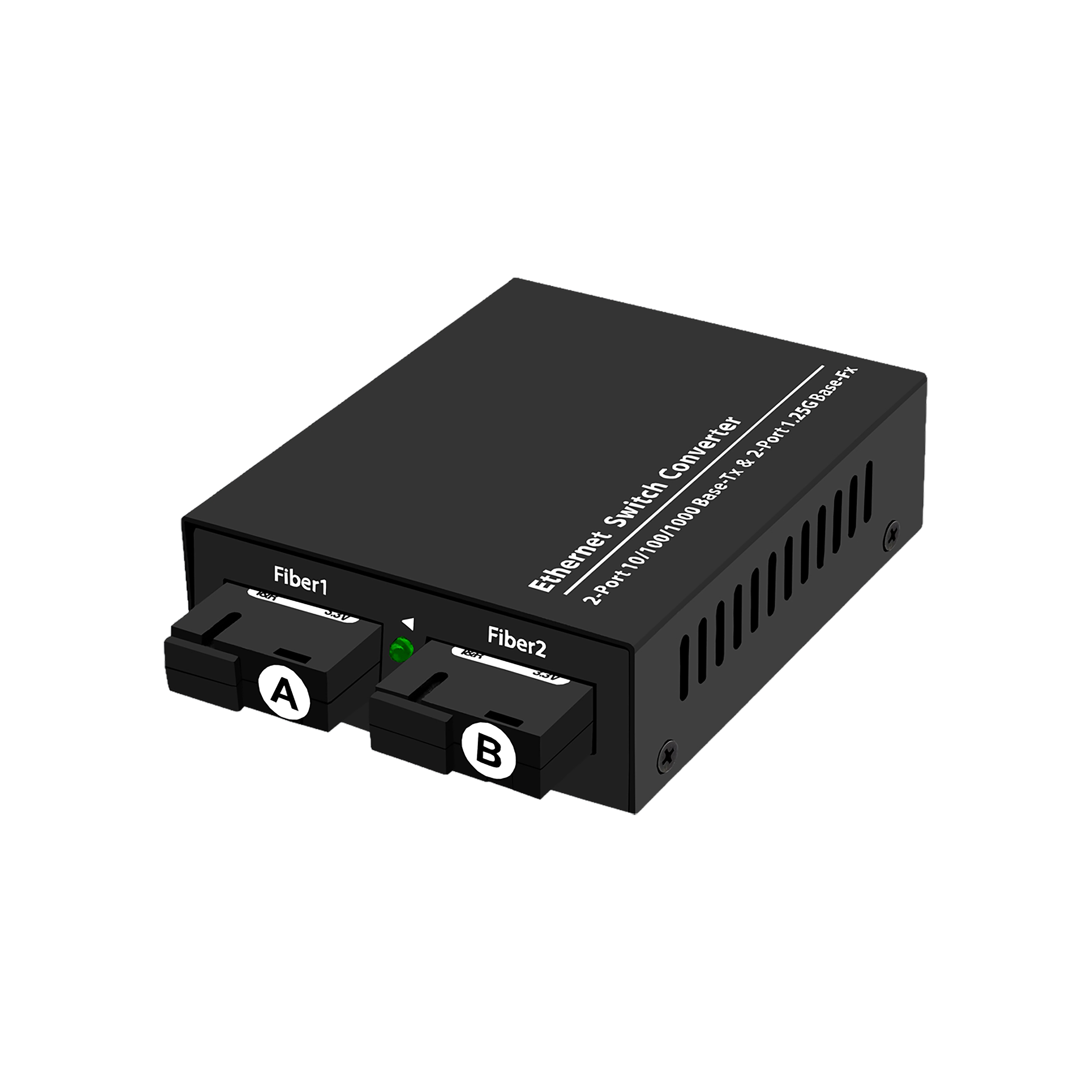 千兆2光2电收发器