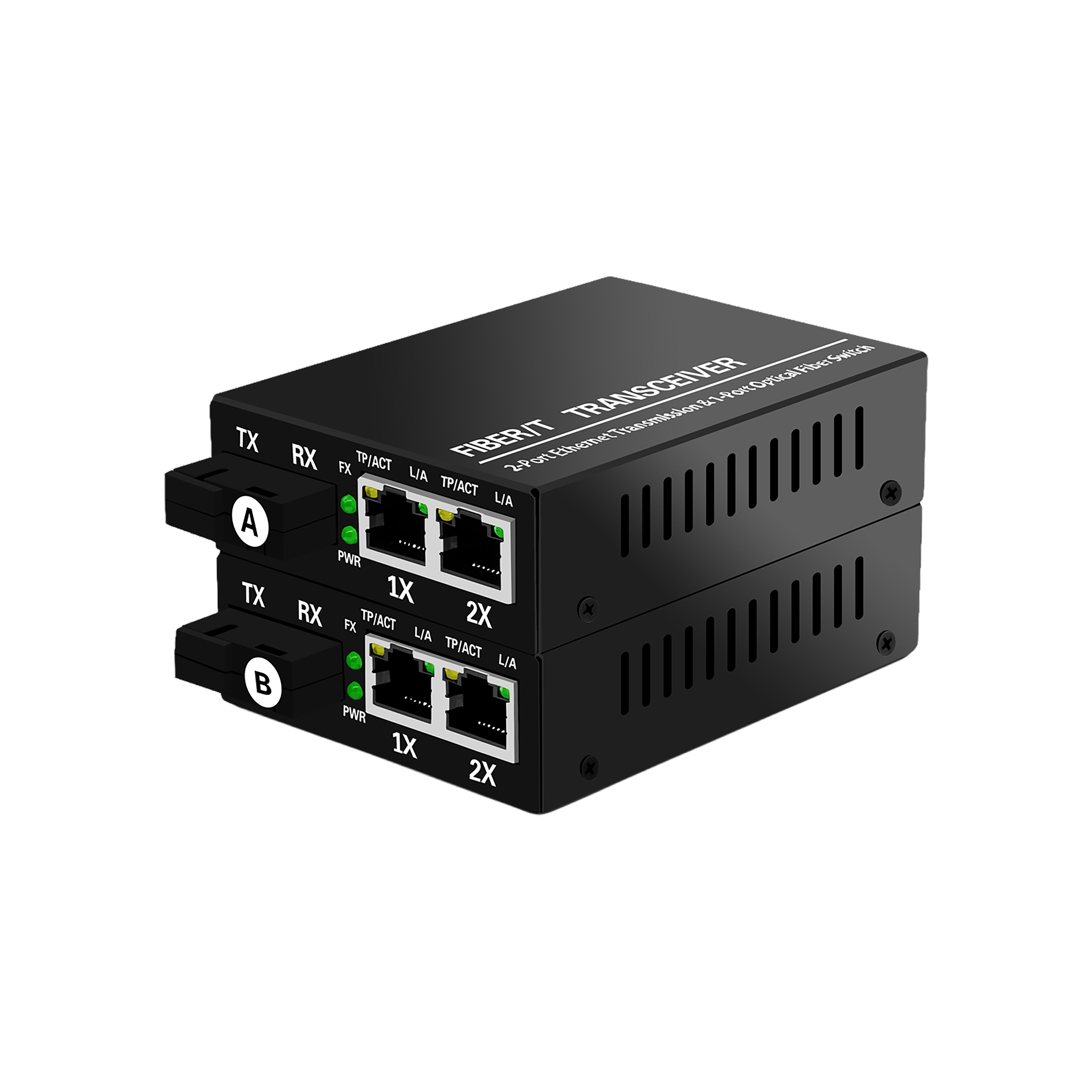 物理隔离千百兆收发器